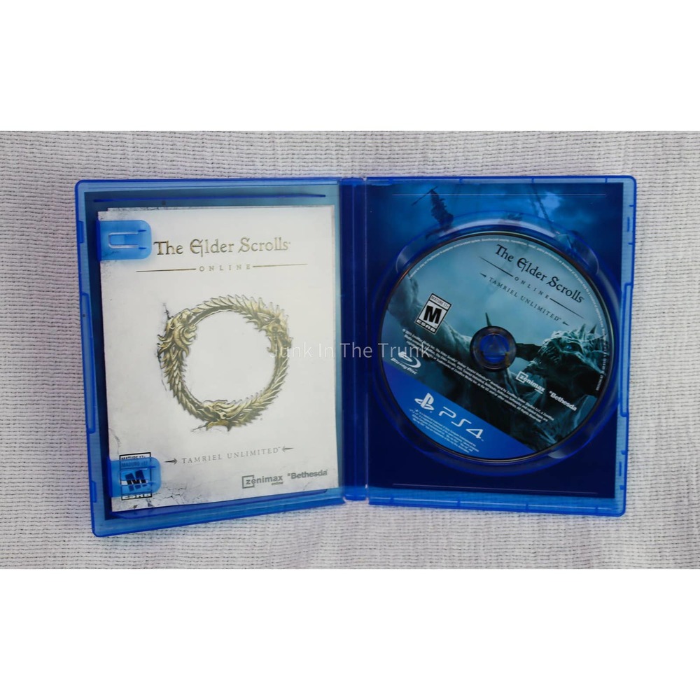 PS4 Elder Scrolls Online Game
